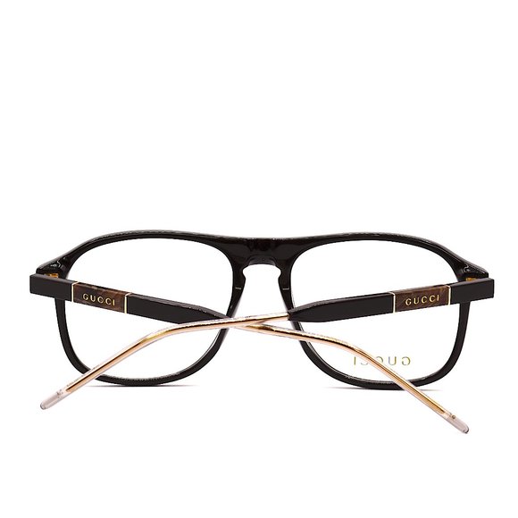 NEW GUCCI GG0844O 001 BLACK AUTHENTIC EYEGLASSES FRAME - Picture 10 of 12